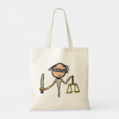 Lady Justice Tote Bag (Achterkant)