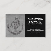 Lady Justice Visitekaartje (Voorkant)