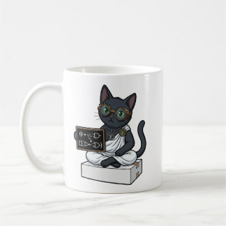 Lady Justice Zwarte Kat Advocaat Koffiemok