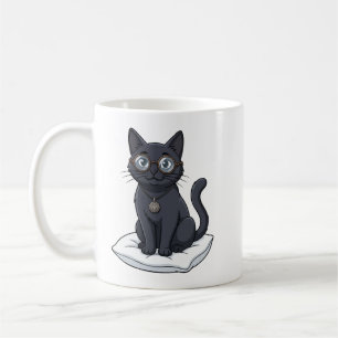 Lady Justice Zwarte Kat Advocaat Koffiemok