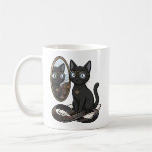 Lady Justice Zwarte Kat Advocaat Koffiemok
