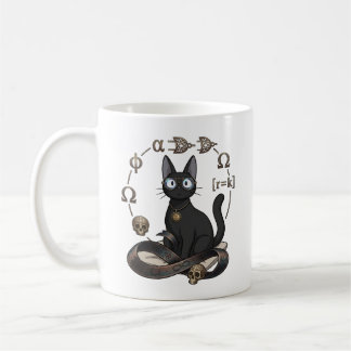Lady Justice Zwarte Kat Advocaat Koffiemok