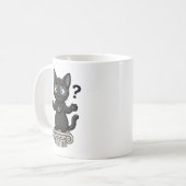 Lady Justice Zwarte Kat Advocaat Koffiemok (Voorkant links)