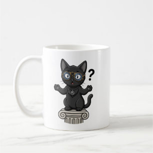 Lady Justice Zwarte Kat Advocaat Koffiemok