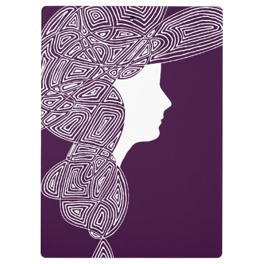 Lady Klembord (Achterkant)