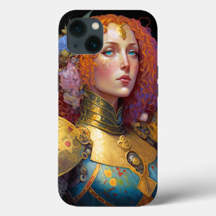 Lady Knight Warrior Armor Fantasy Art Case-Mate iPhone Case