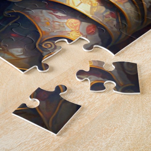 Lady Knight Warrior Armor Fantasy Art Legpuzzel (Zijkant)