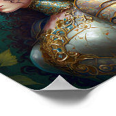Lady Knight Warrior Armor Fantasy Art Poster (Hoek)