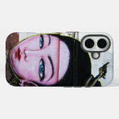 Lady Lao Graffiti Street Art Case-Mate iPhone Case (Achterkant (horizontaal))