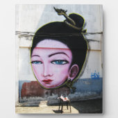 Lady Lao Graffiti Street Art Fotoplaat (Voorkant)