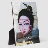 Lady Lao Graffiti Street Art Fotoplaat (Zijkant)