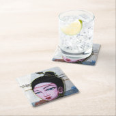 Lady Lao Graffiti Street Art Kartonnen Onderzetters (Insitu)