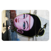 Lady Lao Graffiti Street Art Magneet (Horizontaal)