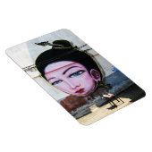 Lady Lao Graffiti Street Art Magneet (Rechterzijde)