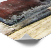 Lady Lao Graffiti Street Art Poster (Hoek)