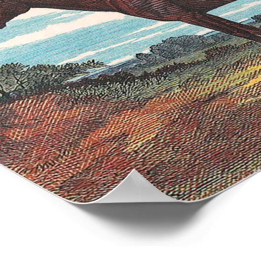 Lady Lawson Racing Horse Poster (Hoek)