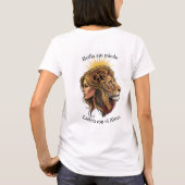 Lady Leo Playera – Shine Without Fear T-shirt (Achterkant)