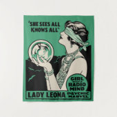  Lady Leona Psychic Marvel Tapestry Wandkleed (Voorkant)