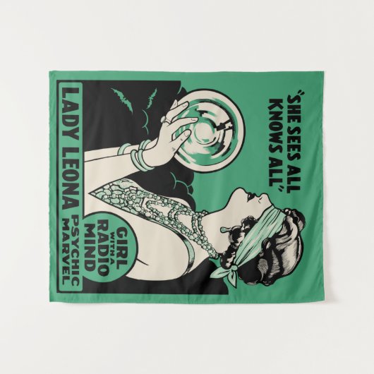  Lady Leona Psychic Marvel Tapestry Wandkleed (Voorkant (horizontaal))