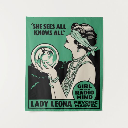  Lady Leona Psychic Marvel Tapestry Wandkleed (Voorkant)