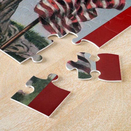 Lady Liberty 1 Legpuzzel (Zijkant)