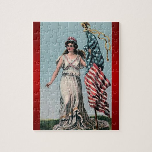 Lady Liberty 1 Legpuzzel (Verticaal)