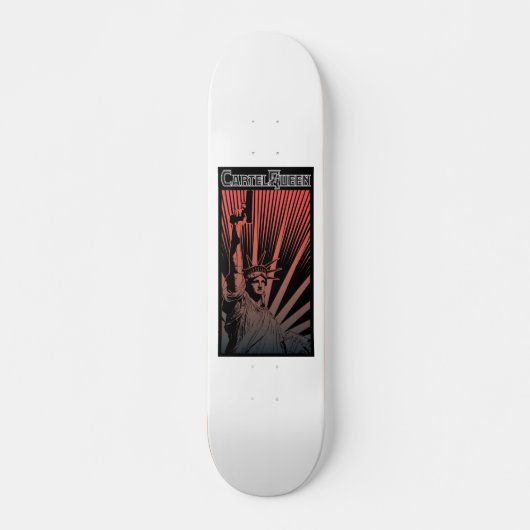 Lady Liberty 2e amendement Skateboard (Voorkant)