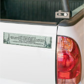 LADY LIBERTY - AMENDEMENT II - RECHT OP WAPENS VAN BUMPERSTICKER (Op Truck)