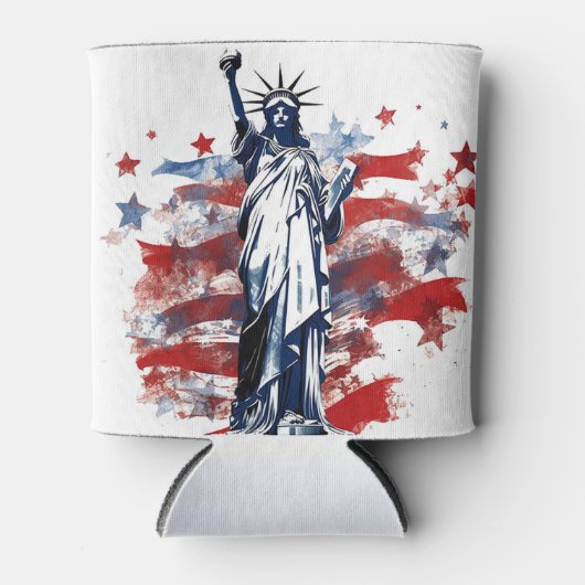 Lady Liberty Blikjeskoeler (Voorkant)