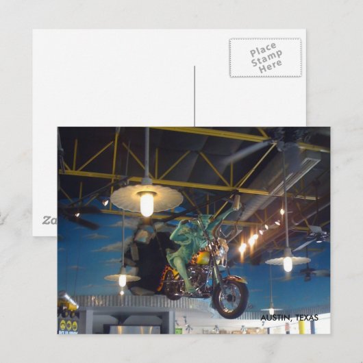 Lady Liberty Briefkaart (Voorkant / Achterkant)