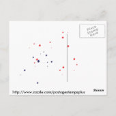 Lady Liberty Briefkaart (Achterkant)