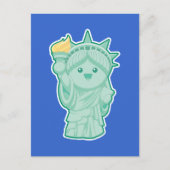 Lady Liberty Briefkaart (Voorkant)