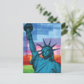 Lady Liberty Briefkaart (Staand voorkant)