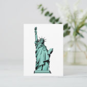Lady Liberty Briefkaart (Staand voorkant)
