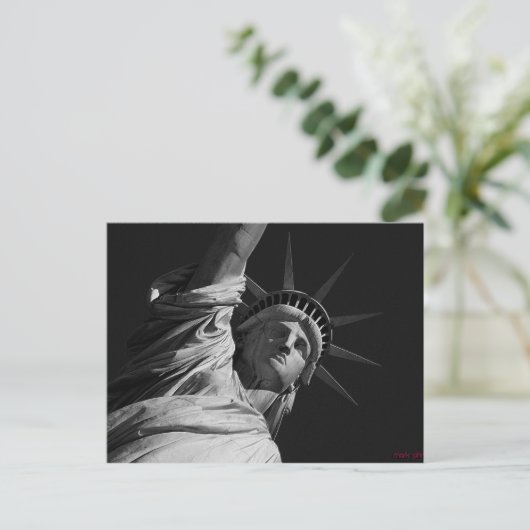 Lady Liberty Briefkaart (Staand voorkant)