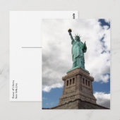Lady Liberty Briefkaart (Voorkant / Achterkant)
