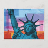 Lady Liberty Briefkaart (Voorkant)