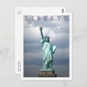 Lady Liberty Briefkaart (Voorkant / Achterkant)