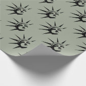 Lady Liberty Cadeaupapier (Hoek)