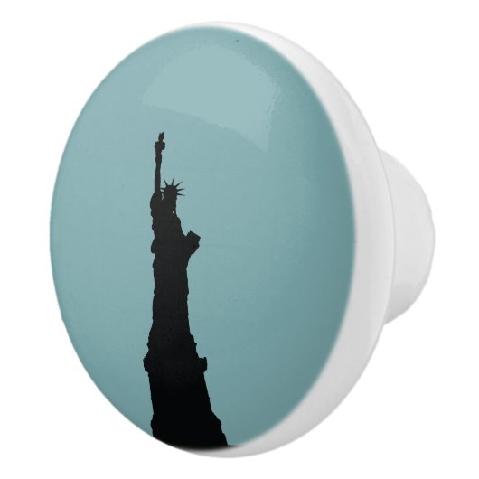 Lady Liberty Ceramic Knob Keramische Knop (Rechts)