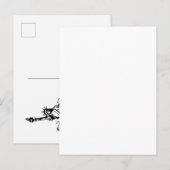 Lady Liberty - Duty Honor Country Briefkaart (Voorkant / Achterkant)