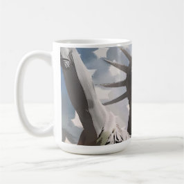 Lady Liberty en de Amerikaanse vlag Koffiemok