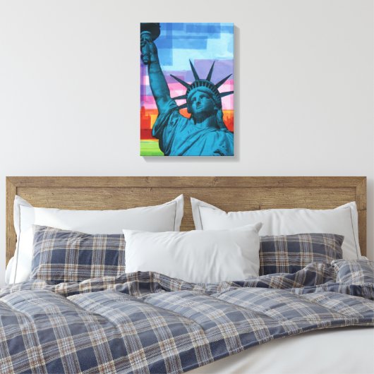 Lady Liberty Fine Art Print (Insitu (Slaapkamer))