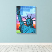 Lady Liberty Fine Art Print (Insitu (Houten vloer))