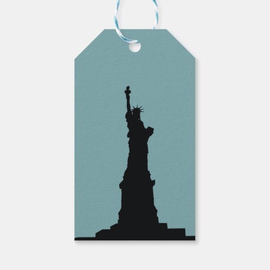 Lady Liberty Gift Label Cadeaulabel (Achterkant)