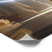 Lady Liberty Goddess Athena Warrior USA Democracy Poster (Hoek)