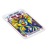 Lady Liberty heeft je nodig! White BG vecht tegen  Magneet (Rechterzijde)