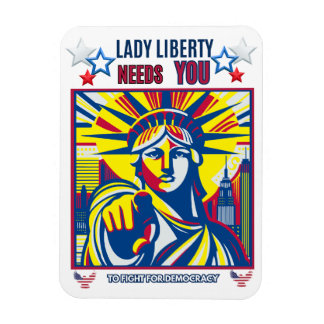 Lady Liberty heeft je nodig! White BG vecht tegen  Magneet