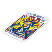 Lady Liberty heeft je nodig! White BG vecht tegen  Magneet (Linkerzijde)