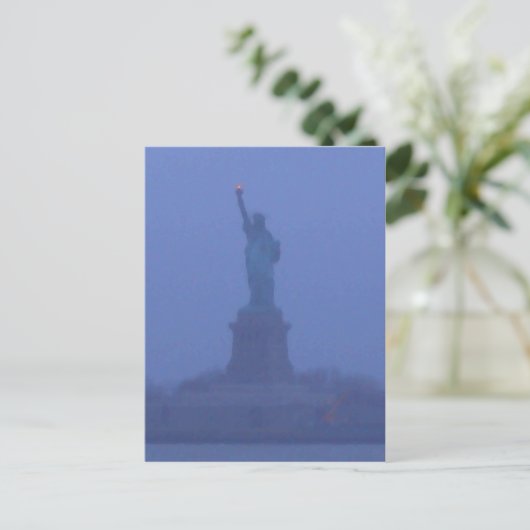 Lady Liberty Het Vrijheidsbeeld VS 4 juli Briefkaart (Staand voorkant)